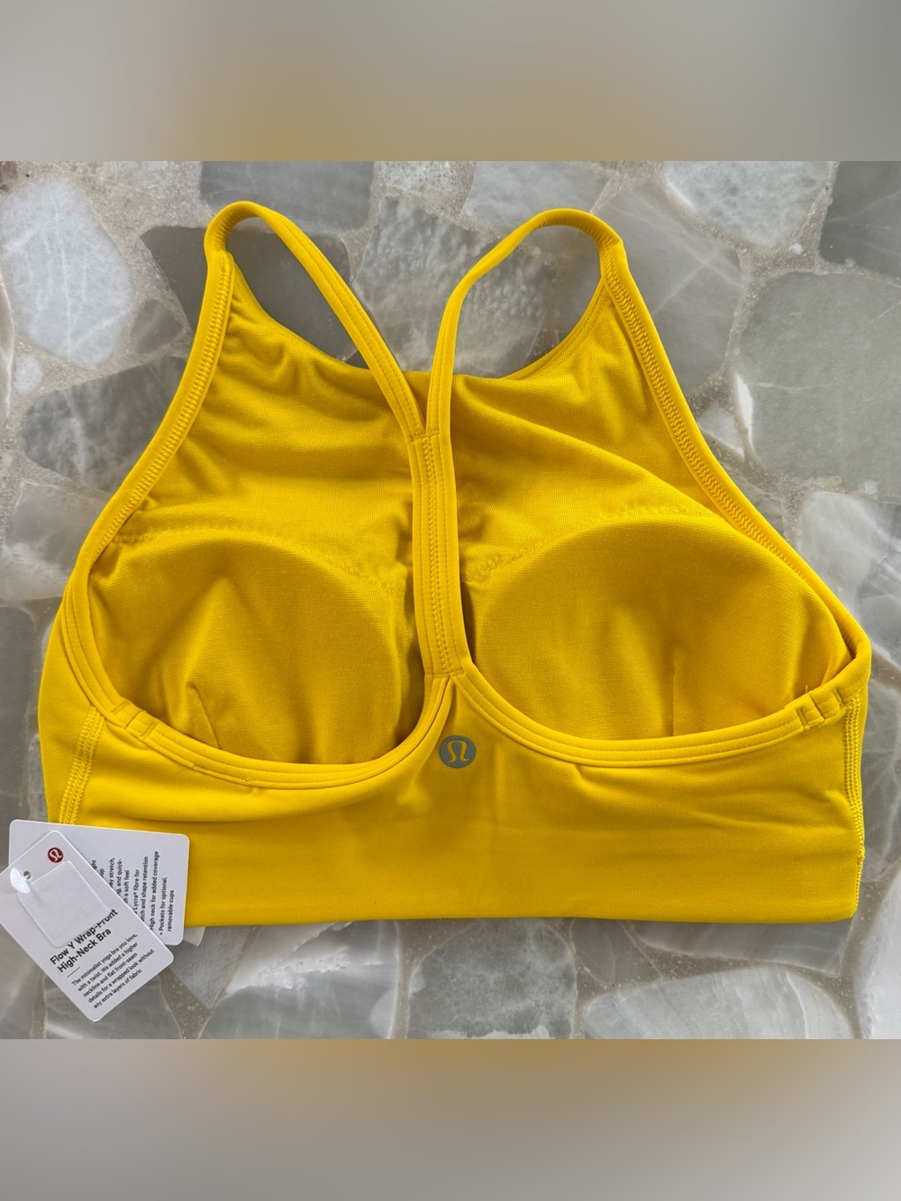 Lululemon Athletica NWT Flow Y Wrap Front High Neck Bra - Picture 2 of 5